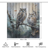 Branches Owl Shower Curtain