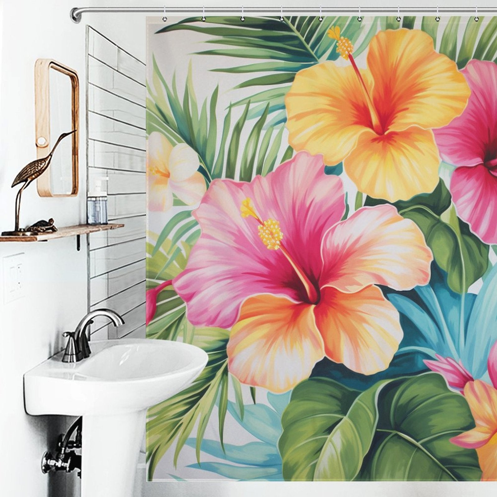 Breeze Tropical Shower Curtain