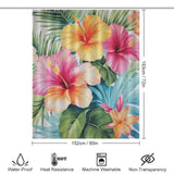 Breeze Tropical Shower Curtain