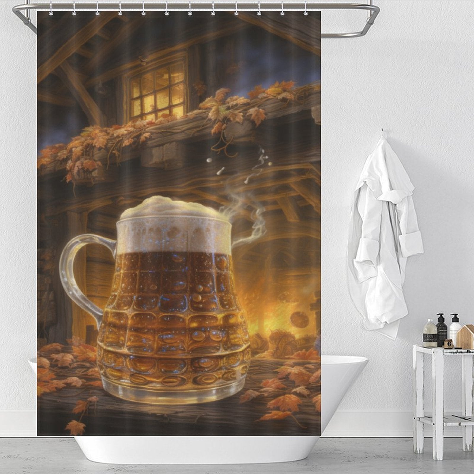 Brewer's Tale Beer Shower Curtain