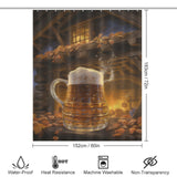 Brewer's Tale Beer Shower Curtain