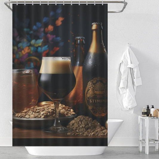 Bubbly Dream Beer Shower Curtain