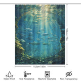 Captivating Fish Shower Curtain