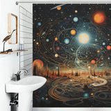 Celestial Wonders Planet Shower Curtain