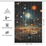 Celestial Wonders Planet Shower Curtain