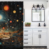 Celestial Wonders Planet Shower Curtain