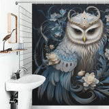 Charming Owl Shower Curtain