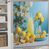 Cheery Lemonade Summer Shower  Curtain