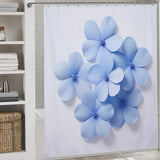 ChicPeriwinkle Periwinkle Shower Curtain