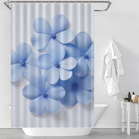 ChicPeriwinkle Periwinkle Shower Curtain