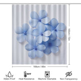 ChicPeriwinkle Periwinkle Shower Curtain