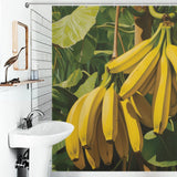 Cluster Banana Shower Curtain