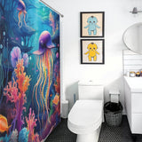 Colorful Underwater Shower Curtain