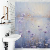 CoolLavender Periwinkle Shower Curtain