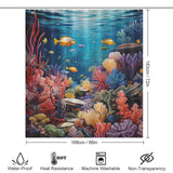 Coral Reef Aquarium Shower Curtain