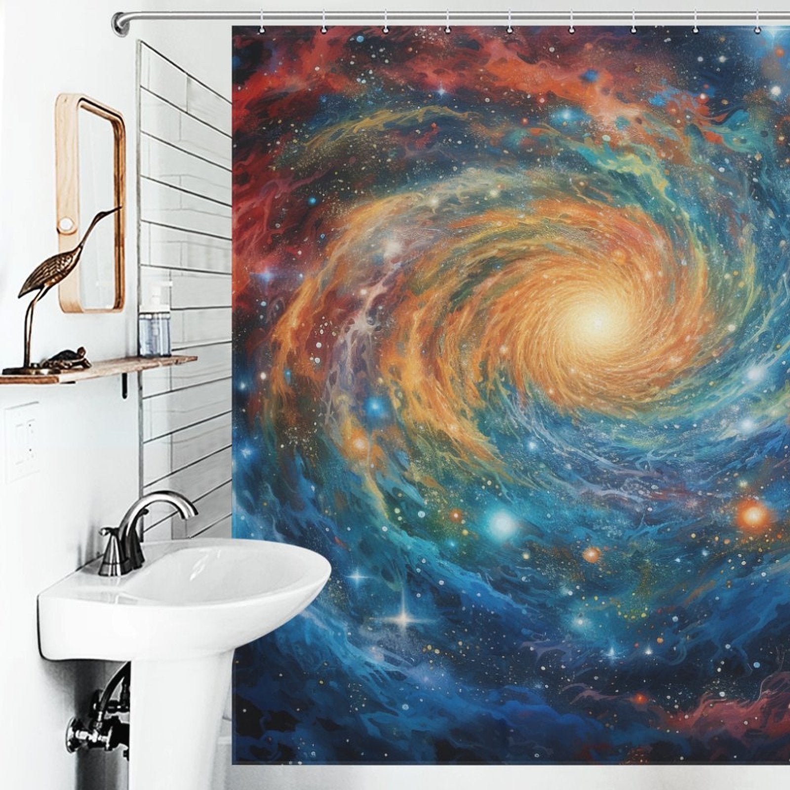 Cosmic Adventure Space Shower Curtain