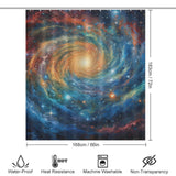 Cosmic Adventure Space Shower Curtain