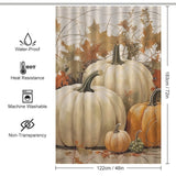 Cozy Pumpkin Shower Curtain