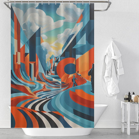 Creative Abstract Shower Curtain