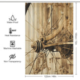 Cruiser Bicycle Shower Curtain