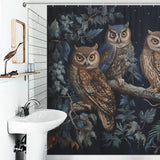 Curious Owl Shower Curtain