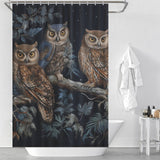 Curious Owl Shower Curtain