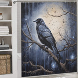 DarkArt Raven Shower Curtain