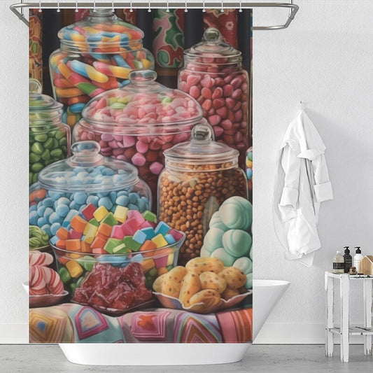 Delightful Candies Shower Curtain