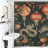 Eastern Allure Oriental Shower Curtain