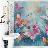 Educational Butterfly Showcase Shower Curtain