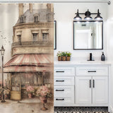 Elegance Floral French Shower Curtain