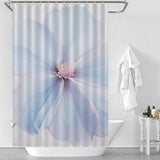 ElegantFlair Periwinkle Shower Curtain