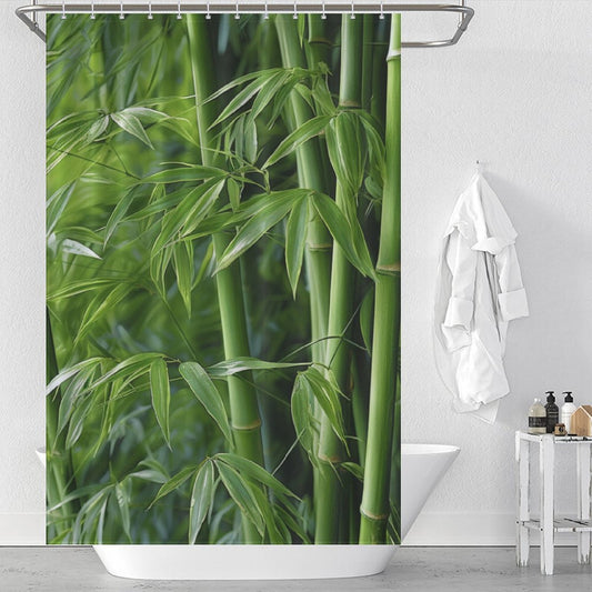 Elegant Bamboo Shower Curtain