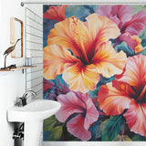 EnchantingFlora Hibiscus Shower Curtain