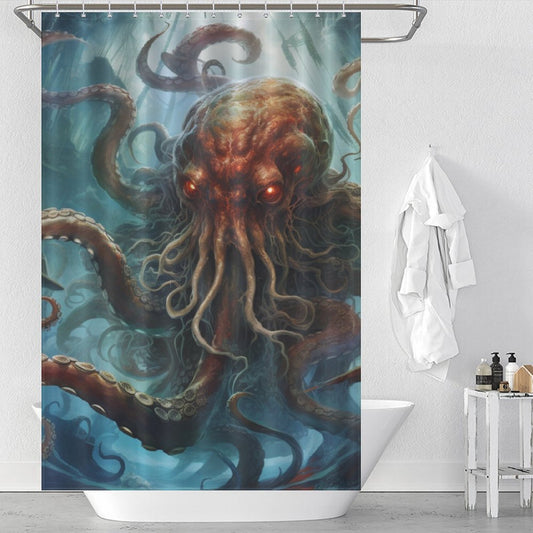 Epic Kraken Shower Curtain