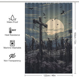 Everyday Halloween Zombie Shower Curtain