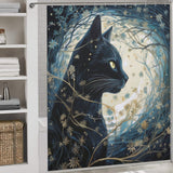 FelineSpiritArt Cat Shower Curtain