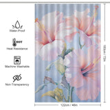 FloralDance Hibiscus Shower Curtain