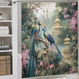 Floral Chinoiserie Shower Curtain
