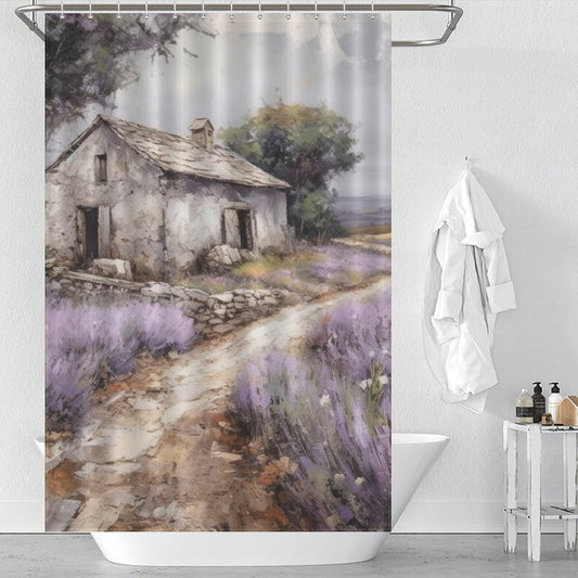 Floral French Country Shower Curtain
