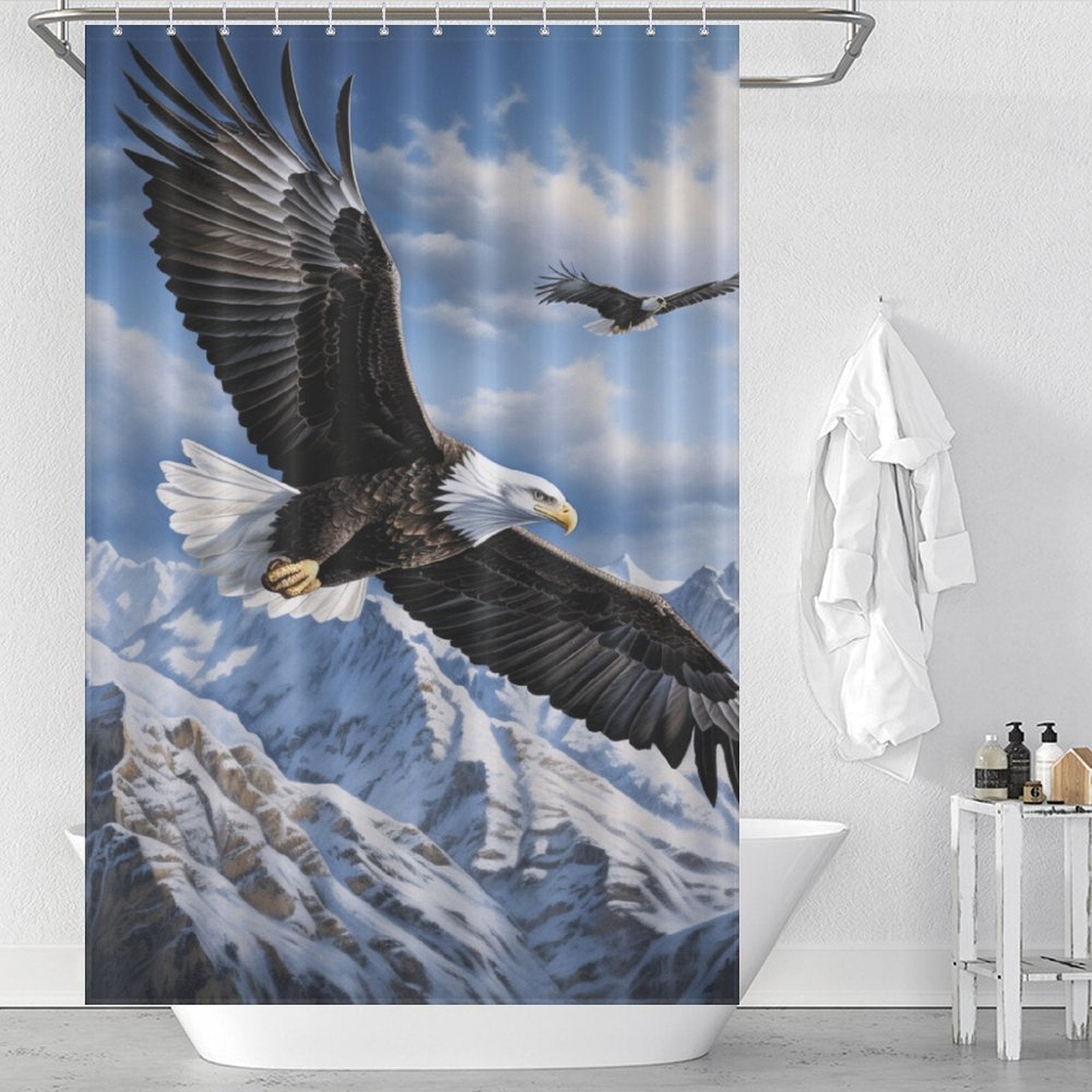 Freedom Eagle Shower Curtain