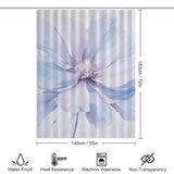 FreshMist Periwinkle Shower Curtain