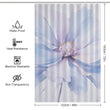 FreshMist Periwinkle Shower Curtain