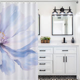 FreshMist Periwinkle Shower Curtain