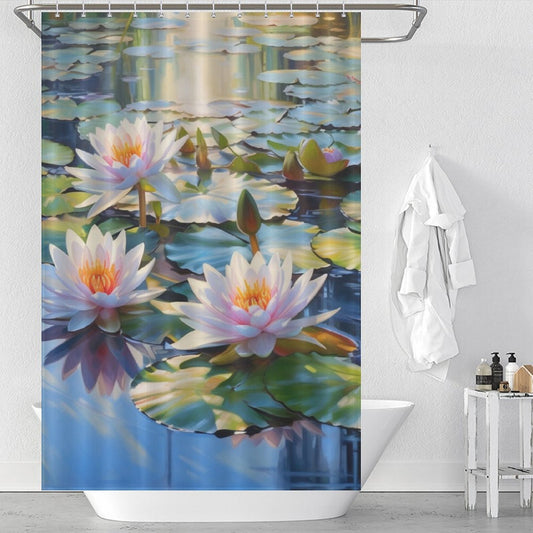 GardenView Pond Lily Shower Curtain