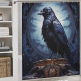 Gothic Raven Shower Curtain