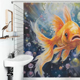 Graceful Goldfish Shower Curtain 