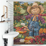 Harvest Hues Farmhouse Shower Curtain