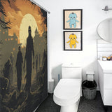 Humorous Horror Zombie Shower Curtain