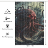 Intricate Tentacle Kraken Shower Curtain